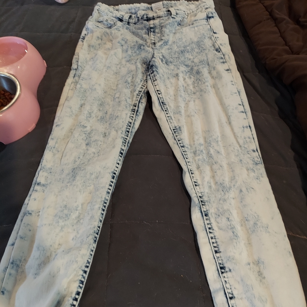 Faded jeans
